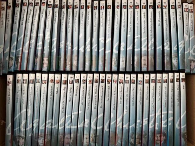 Agatha Christie POIROT DVD Sammlung DVD Nummer zum Aussuchen Krimi Abenteuer