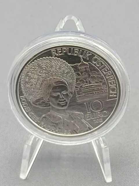 Österreich 10 Euro 2013 Vorarlberg  Silber hgh in Kapsel Eiamaya