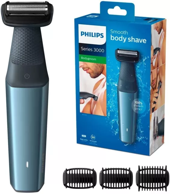 Philips BG3015/15 Depilatore Corpo Rasoio Elettrico Bodygroom Plus Serie 3000