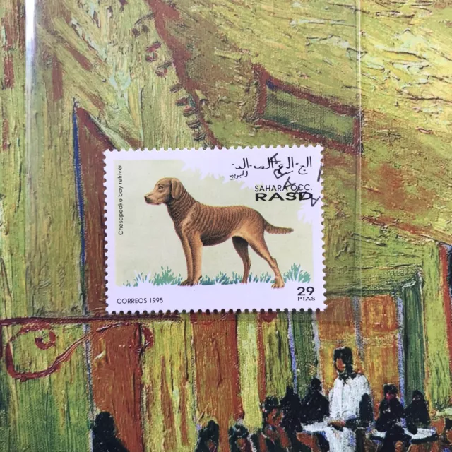 Chesapeake Bay Retriever Dog Stamp Dogs Collectible Dog21