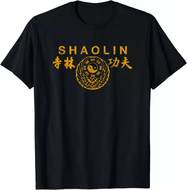 New Limited Shaolin Kung Fu Chinese Martial Arts T-Shirt Free Shipping