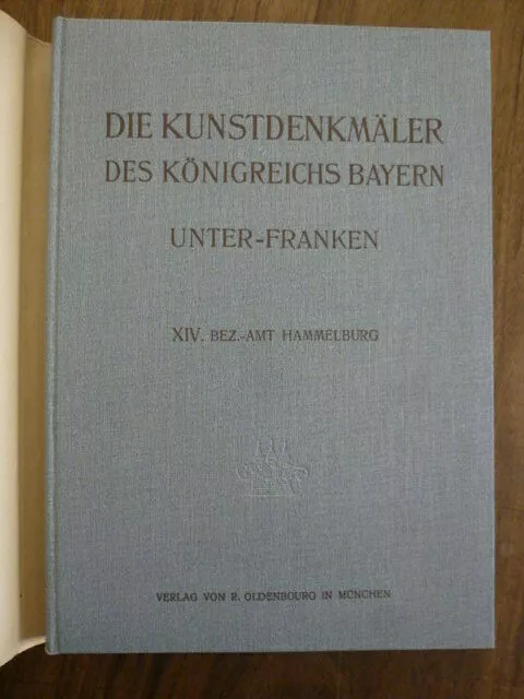 Kunstdenkmäler von Bayern, Unterfranken:Bezirksamt Hammelburg. Original-Ausgabe