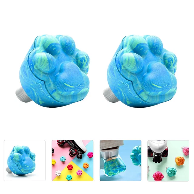 2 Pcs Skates Roller Skates Brake Skates Brake Cat Paw Shaped Brake