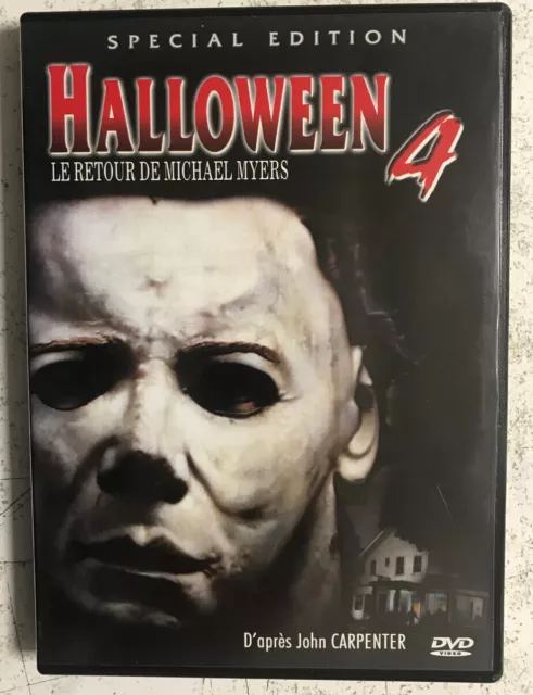 Halloween 4 Le Retour de Michael Myers DVD