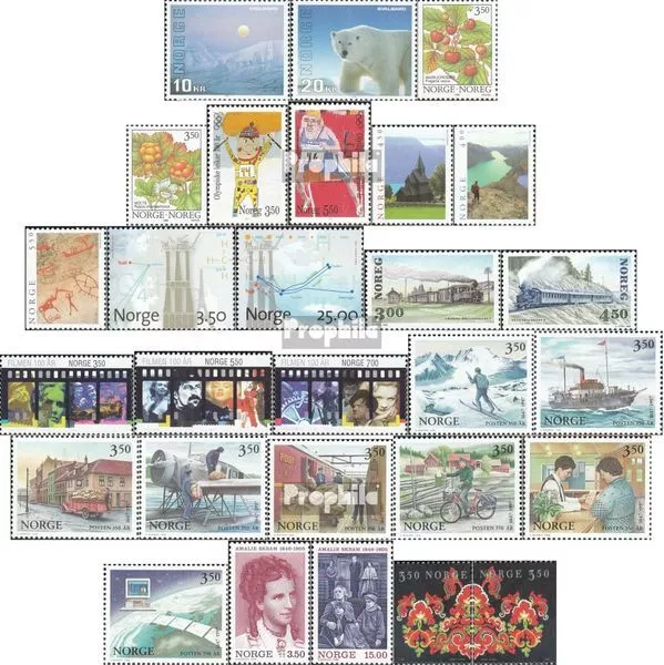 Norway 1202-1229 (complete issue) Volume 1996 completeett unmounted mint / never