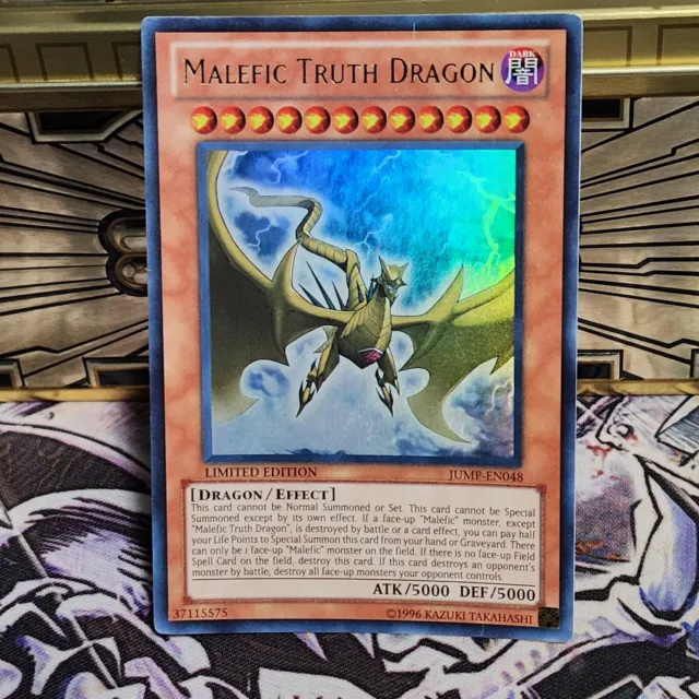 Yugioh! Malefic Truth Dragon - JUMP-EN048 - Limited Edition - Ultra Rare NM
