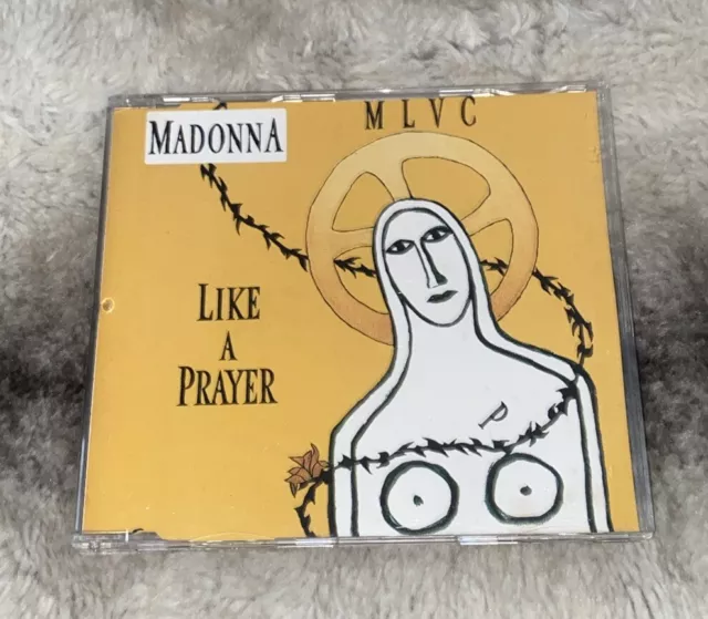 MADONNA CD Like A Prayer - 3 Track remixes. German edition (Yellow version)
