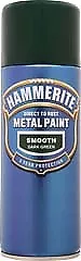 8x 120 Smooth Metal Paint Dark Green 400ml 5092821 Hammerite New MULTIBUY SAVER