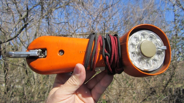 Vintage Old GTE Automatic Electric Lineman's Test Telephone Receiver Handset