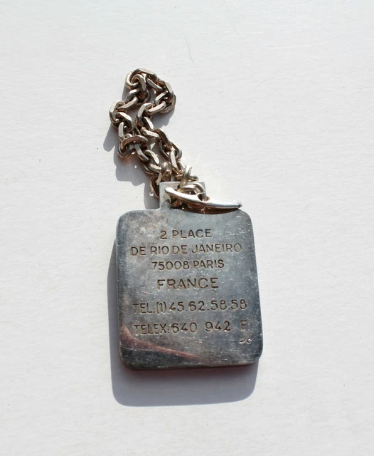 ANCIEN PORTE CLÉ / CLEF NAVFCO PARIS ENTREPRISE 3,5x3cm RARE VINTAGE KEYCHAIN EUR 2,90