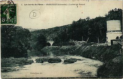 CPA HARCOURT - L'entrée du Tunnel - Les Bords de L'Orne (383505)