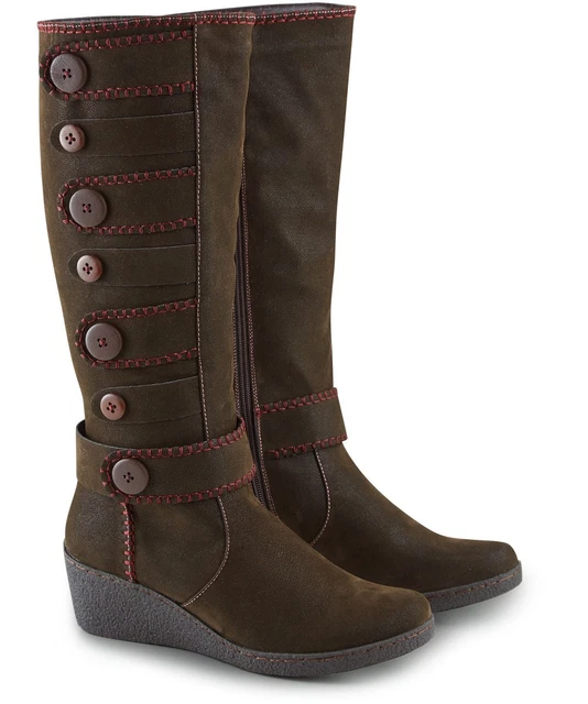 JOE BROWNS BUTTON Knee Boots PicClick UK
