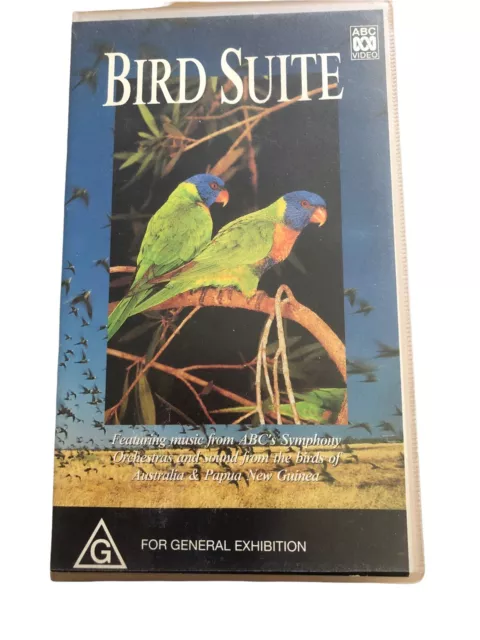 BIRD SUITE VHS Cassette  Music ABC VIDEO G RATED 1994 A Village Roadshow Company