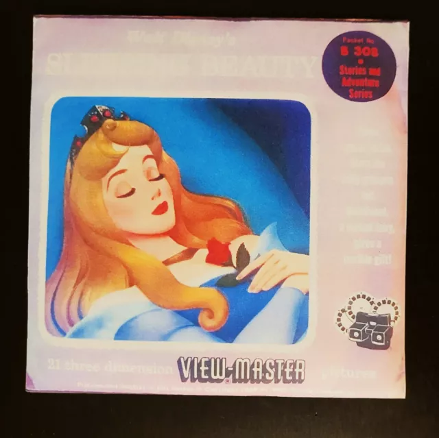 🎬Viewmaster🎬GAF Disney's "SleepingBeauty/Dornröschen"🎬rare View-Master