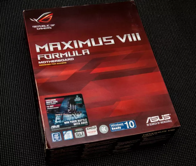 ASUS MAXIMUS VIII FORMULA Z170 Intel LGA1151 ATX Wi-Fi Motherboard *LATEST BIOS*