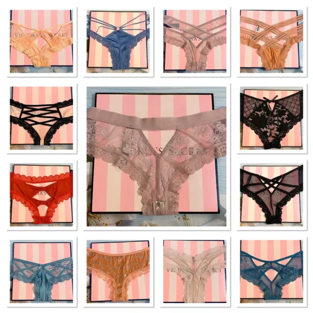 VICTORIA'S VS SECRET Sexy Cheeky Panty w/ Mesh and Lace XS, S, M