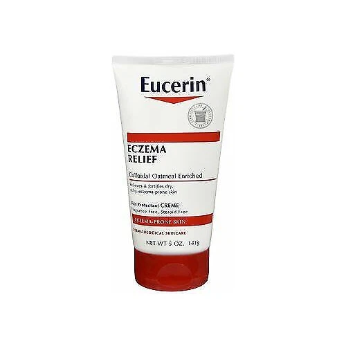 EUCERIN ECZEMA RELIEF Skin Protectant Cream with Colloidal Oatmeal 5 Oz
