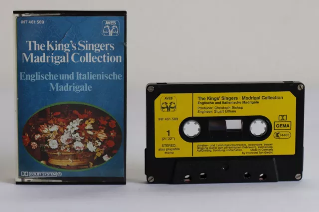 The King's Singers- Englische und italienische Madrigale - MC - Kassette