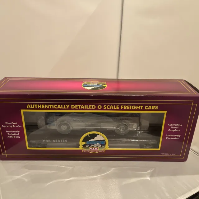 MTH Electric Trains GREYHOUND LINES #1955 O SCALE  Die-Cast Bus