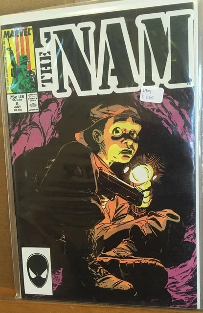 The 'Nam #8, 1987, Marvel Comics, Doug Murray-Mike Golden, VF+