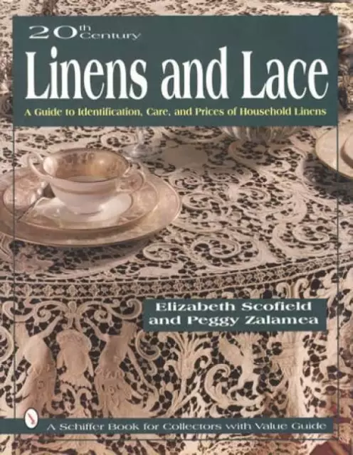 1900s Era Vintage Linens & Lace Collectors ID Guide - Tablecloths, Doily & More