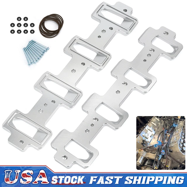 For LS Cathedral Port Cylinder Head to LS3 LSA ZL1 CTS-V Intake Manifold Adapter
