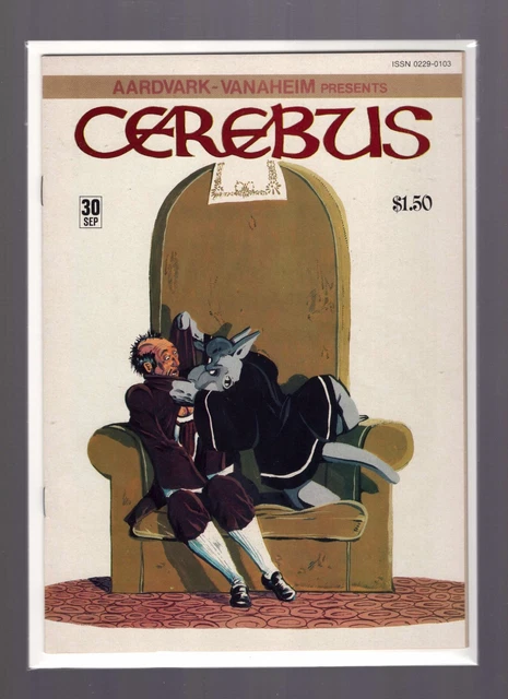 Cerebus the Aardvark #30 NM- Autographed by Dave Sim (1st Page)