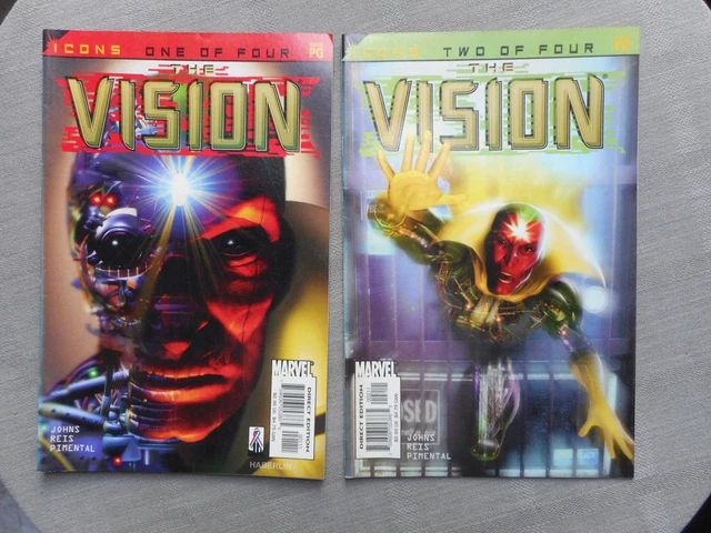 Icons: The Vision N°1 À 4 Run Complet Vo En État Neuf / Near Mint / Mint