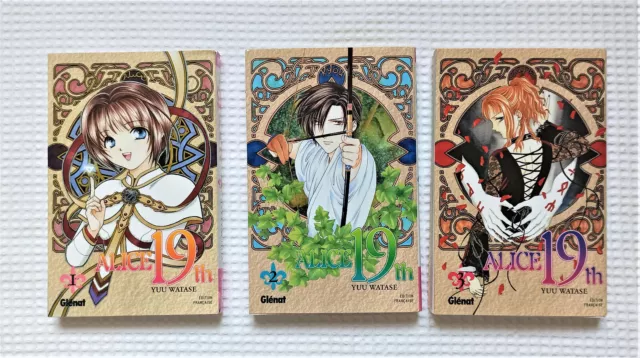Série Alice 19th - Tome 1 à 3 - Manga Shojo par Watase Yuu