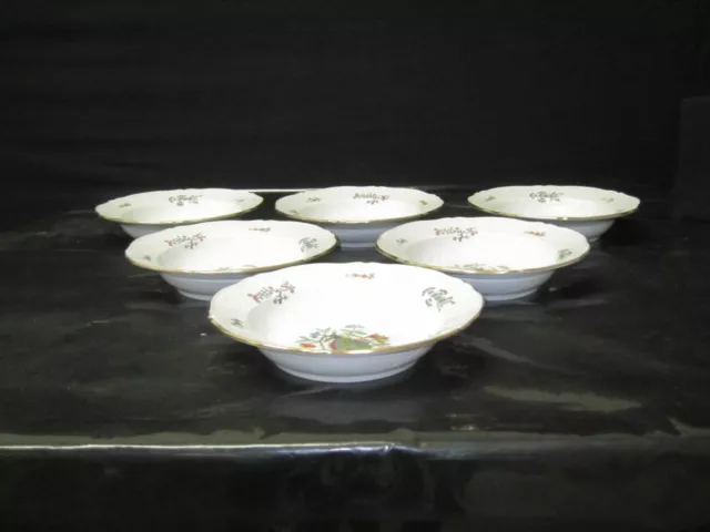 MEISSEN CHINESISCHER SCHMETTERLING 6x GROßE SUPPEN TELLER DEKOR 393110 1WAHL 2