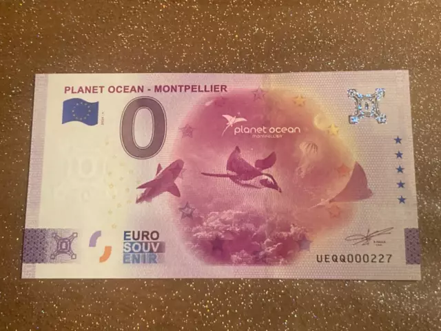 Billet Touristique 0 Euro Zéro Euro Planet Ocean - Montpellier 2024