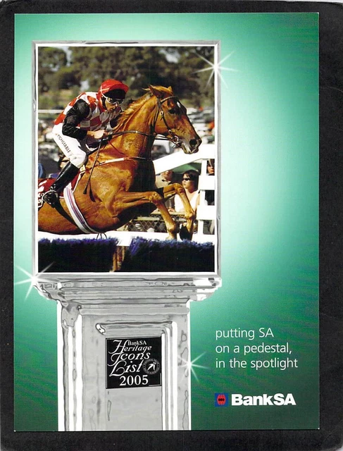 S1049 South Australia 2005 Heritage Icons Oakbank Easter Horse Race postcard