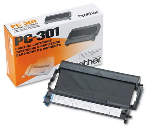 Genuine Brother PC-301 Printing Cartridge for FAX 770/910/917/920/921 A- VAT