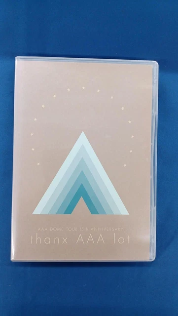 AAA DOME TOUR 15周年 Anniversary AVEX ENTERTAINMENT AAA DOME TOUR 15th ANNIV Used £45.60 - PicClick UK