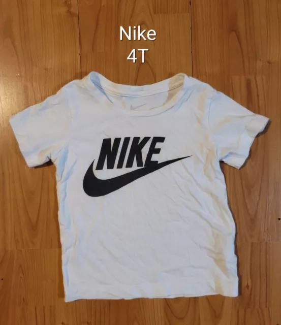 Nike short Sleeve Baby Girl Boy shirt 4t 4 top tshirt Toddler kids Tee