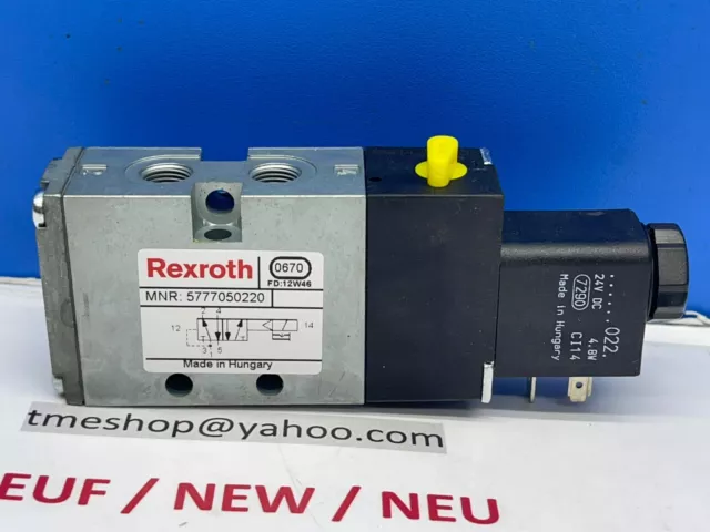 REXROTH 5777050220 - 5/2-directional valve   NEUF/NEW FACTURE+TVA INCLUSE