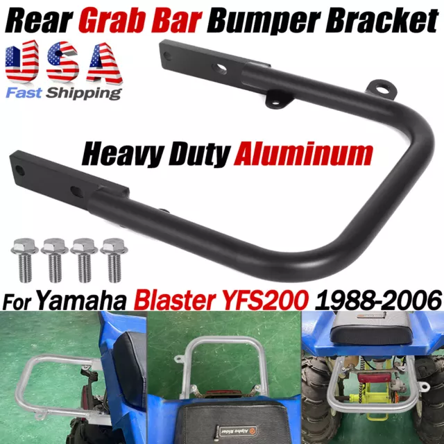 Aluminum Rear Grab Bar Rear Bumper Bracket For Yamaha Blaster YFS 200 1988-2006