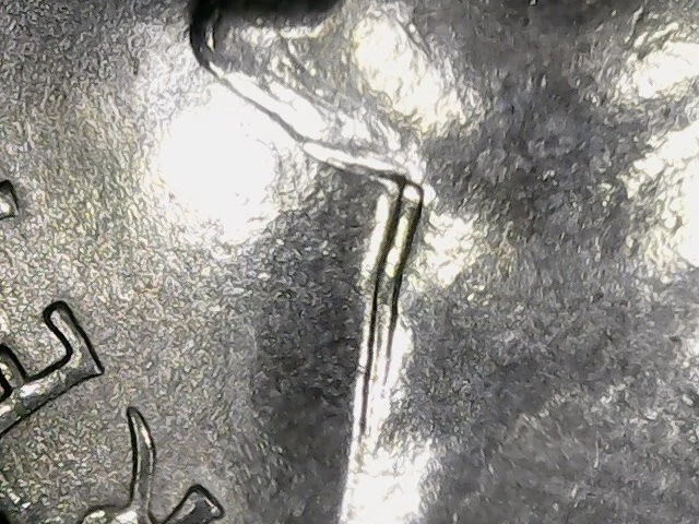 100 Lire 1979 Doppio Occhio Con Sdoppiamento Evidente Di Profilo E Collo [Y147]