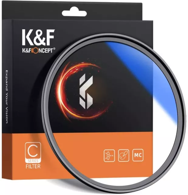 K&F Concept MC UV Protection Lens Filter Slim Frame with Multi-Resistant Coating