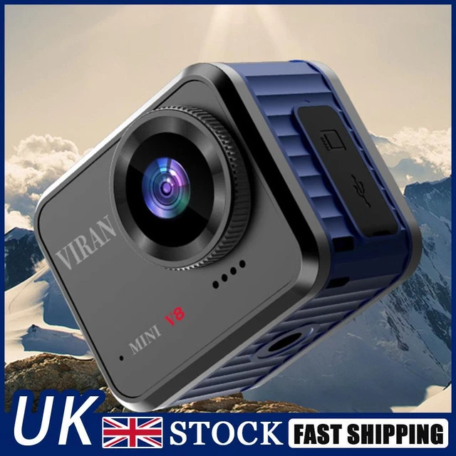 WiFi Mini Action Cameras 145° Wide Angle 4K 60FPS Action Video Cam for Cycling