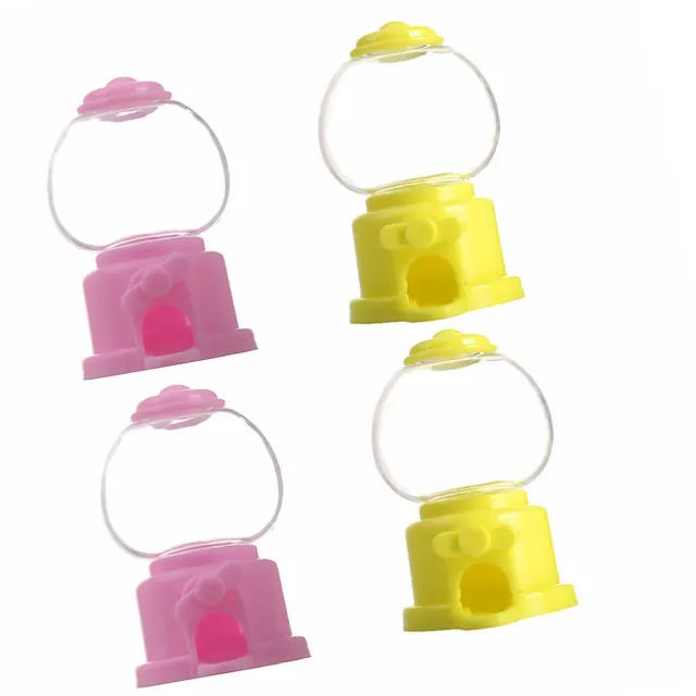 4 Pcs Creative Kids Toys Gum Machine Dispenser Candy Bank Smartphone Child Mini