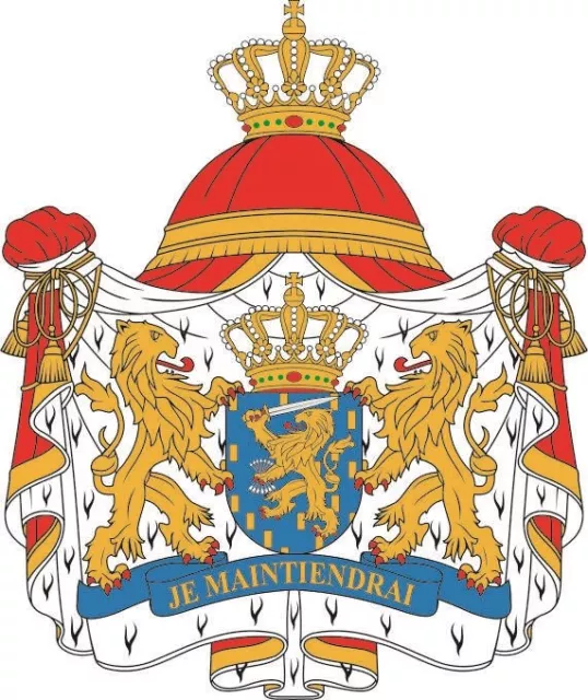 Aufkleber Niederlande Wappen Autoaufkleber Sticker Konturschnitt
