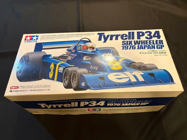 TAMIYA TYRRELL P34 1976 Japan GP 1/10 RC Car Six Wheeler Vintage £306. ...