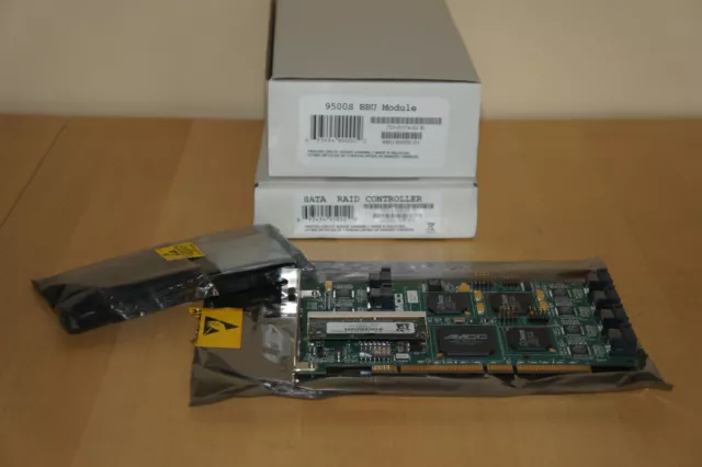 3Ware/AMCC/LSI Escalade 9500S-12 12-port SATA-II Raid Controller inkl. BBU