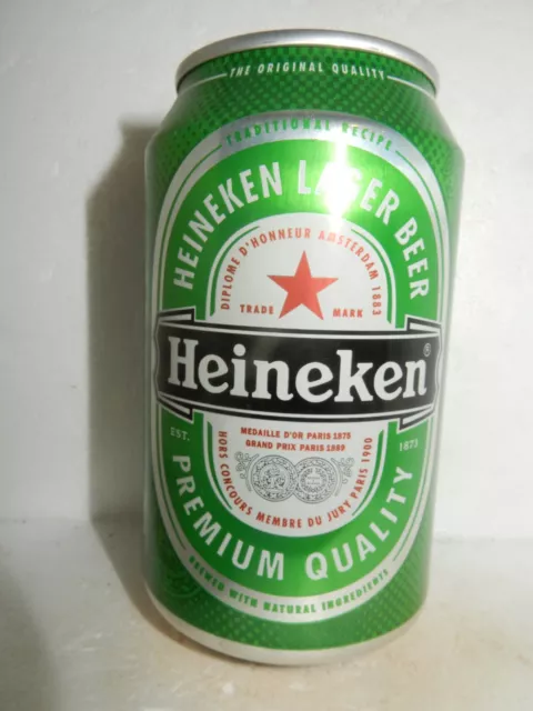 HEINEKEN Lager Beer can from HOLLAND for ARABIA Market (33cl) Empty !