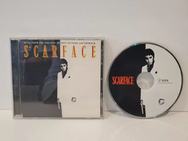 CD 2003 compilación de banda sonora de películas Scarface de Giorgio Moroder