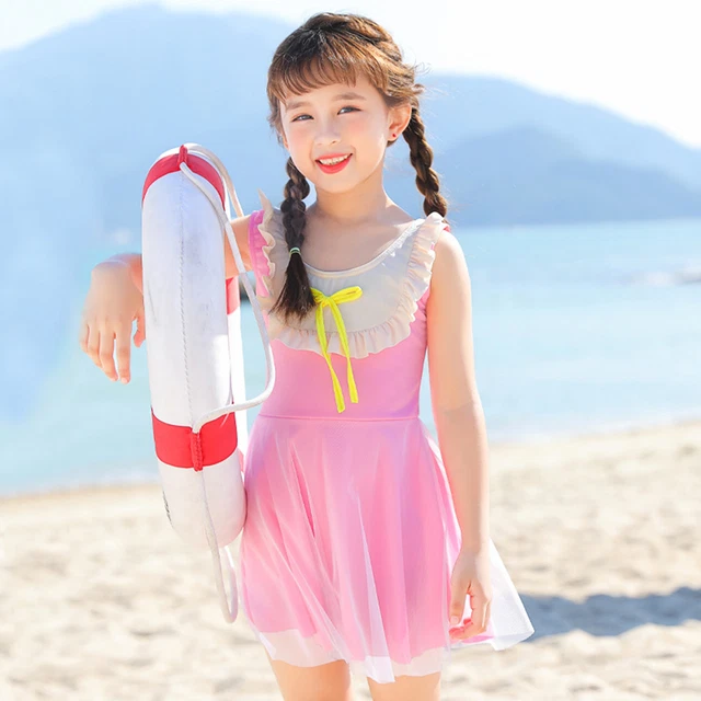 Costumi da bagno bambini senza odore altamente assorbenti bambini luminosi costume da bagno monopezzo 3