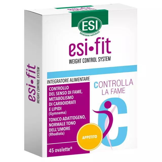 Esi Fit Please See The Hunger Appetite 45 Oval Shaped Pills