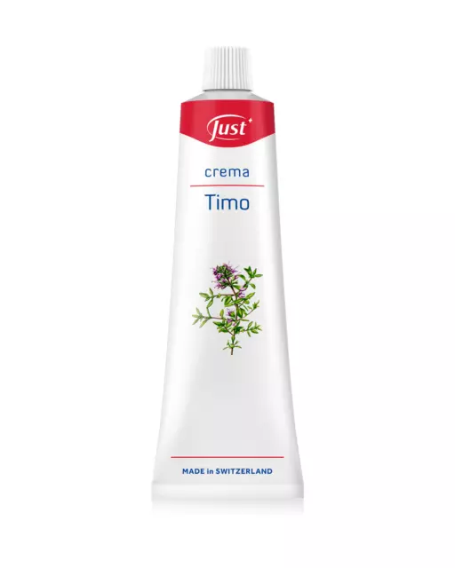 Crema Timo Just 100 ML - Antibatterico naturale, mucolitico - SCADENZA 2026