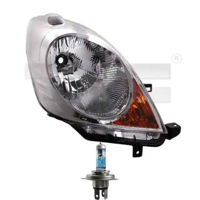 Headlight Left H4 for Nissan Note E11 NE11 Incl. Osram Lamps Bulbs